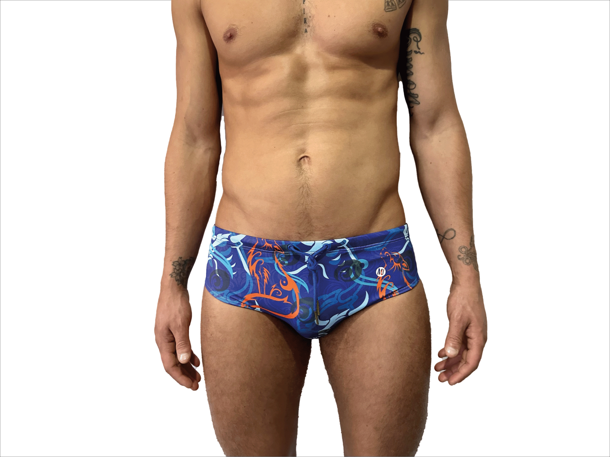 BAÑADOR SLIP GAMBOA AZUL OSCURO