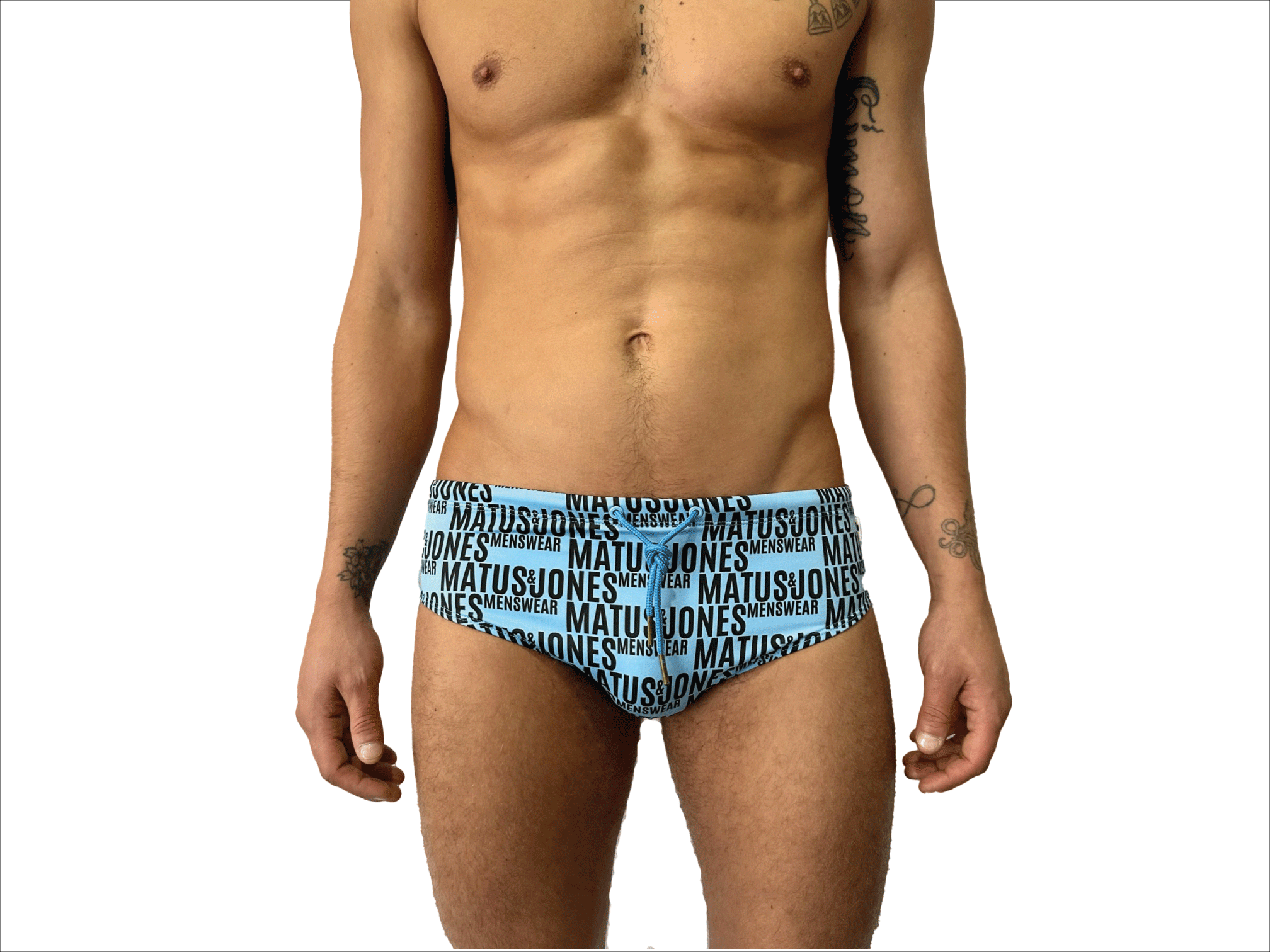 BAÑADOR SLIP MJ LOGO AZUL