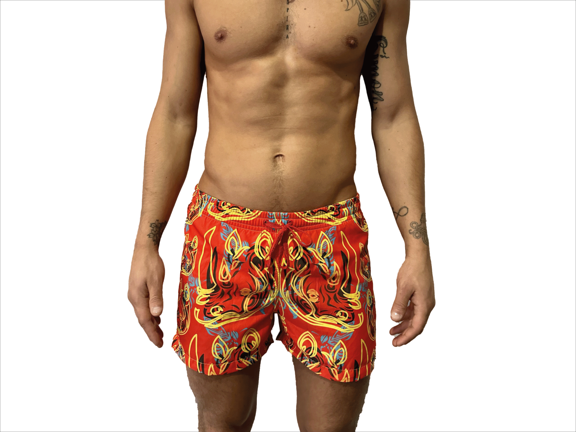 PANTALONETA GAMBOA NARANJA