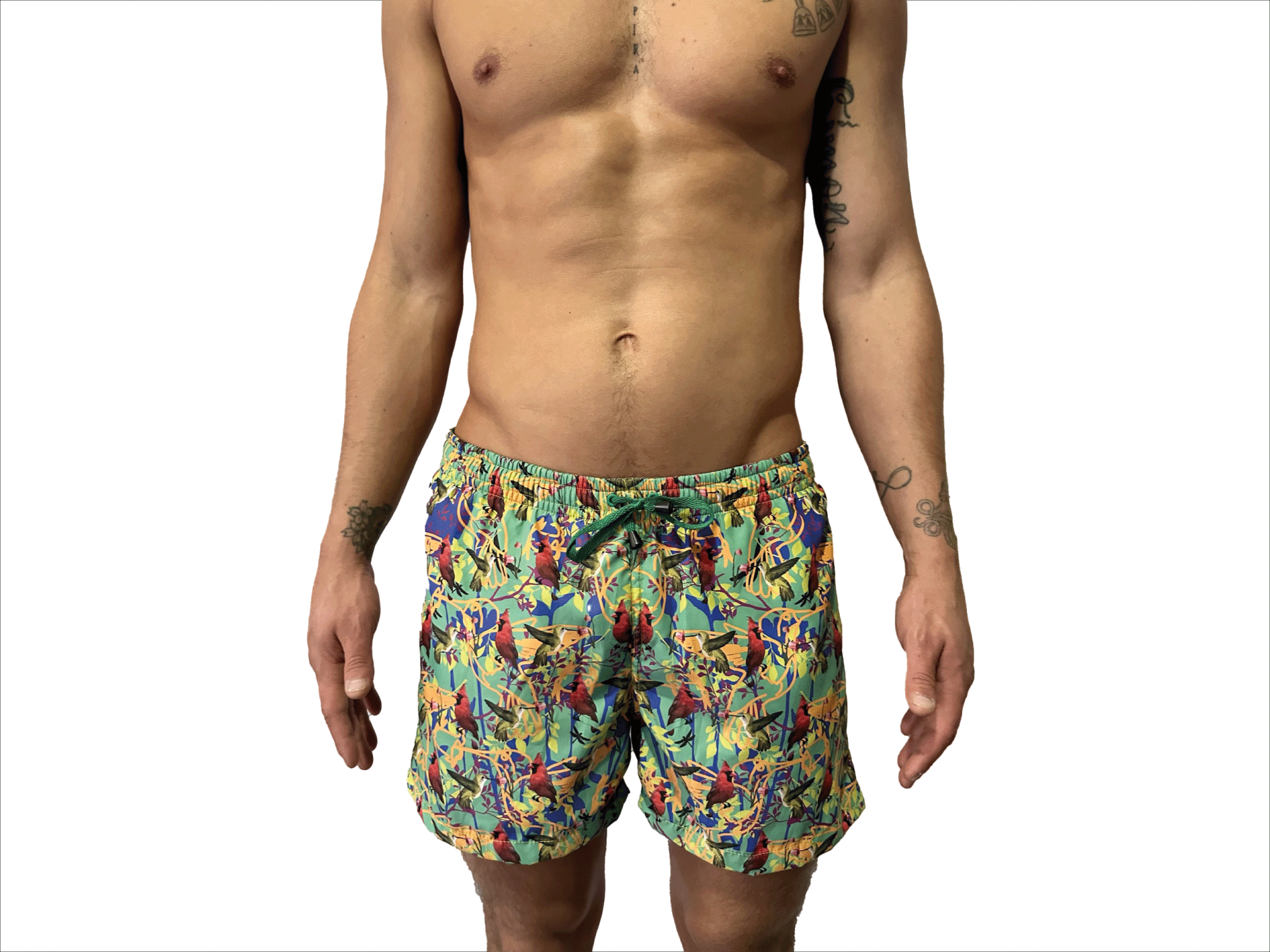 PANTALONETA FAUNA PETIROJO