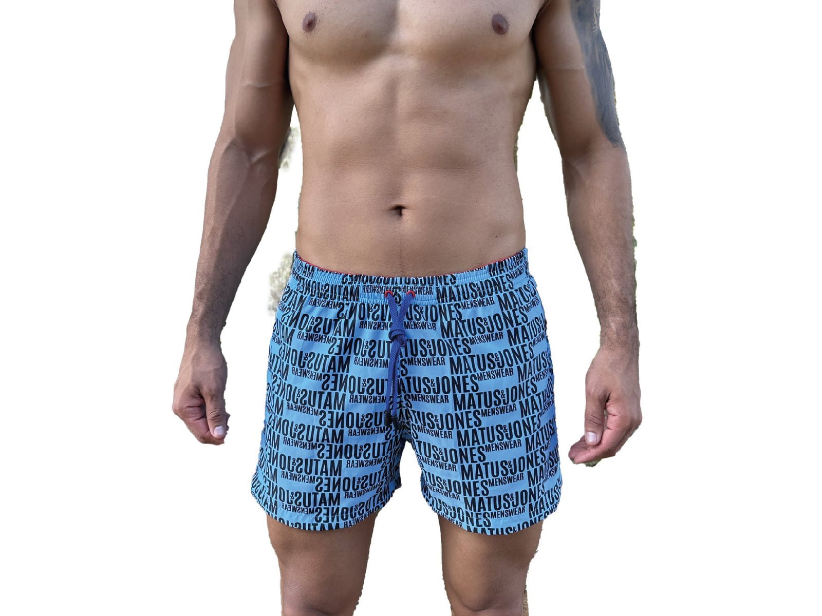 PANTALONETA MJ LOGO AZUL