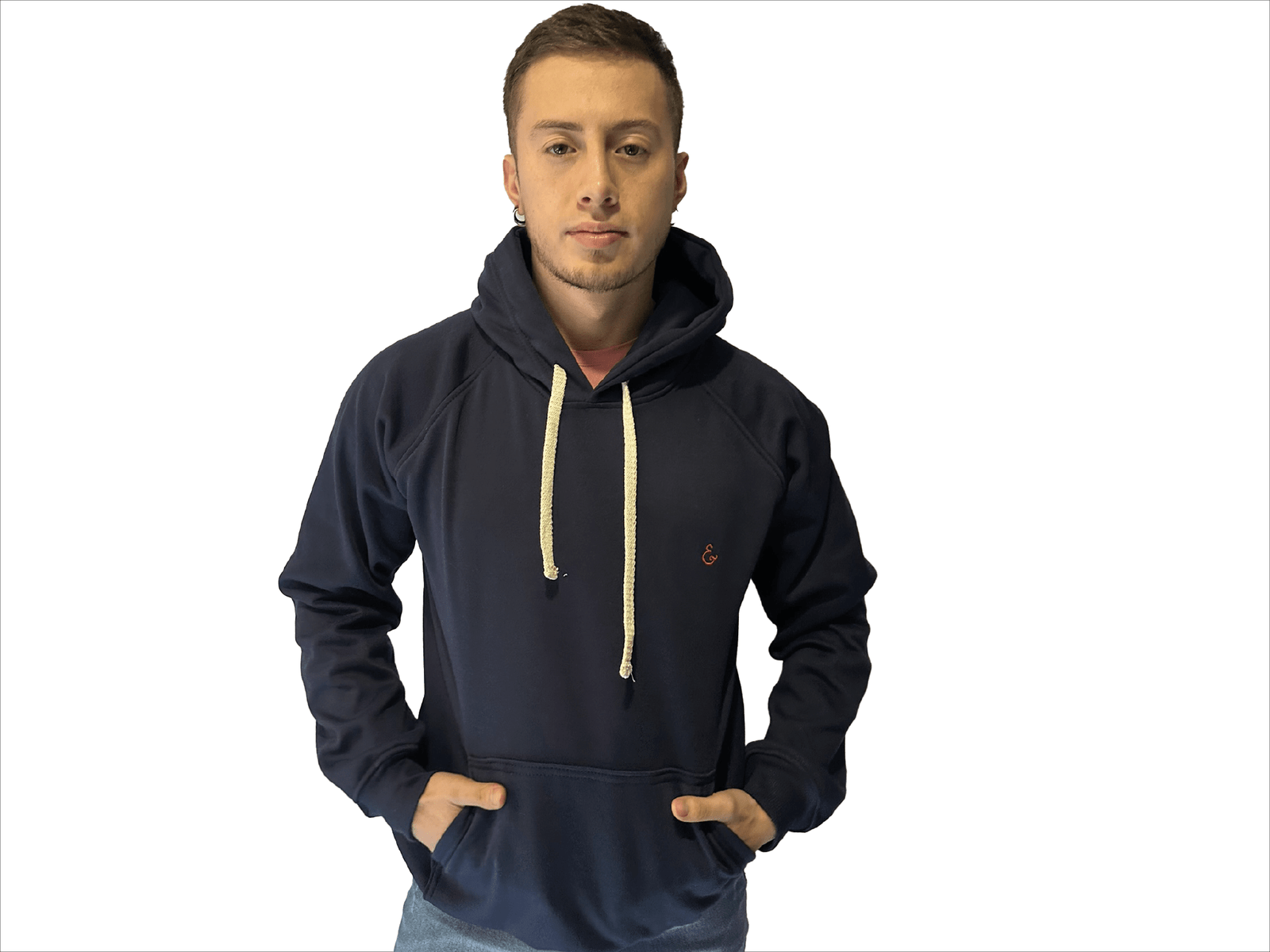 HOODIE AZUL OSCURO